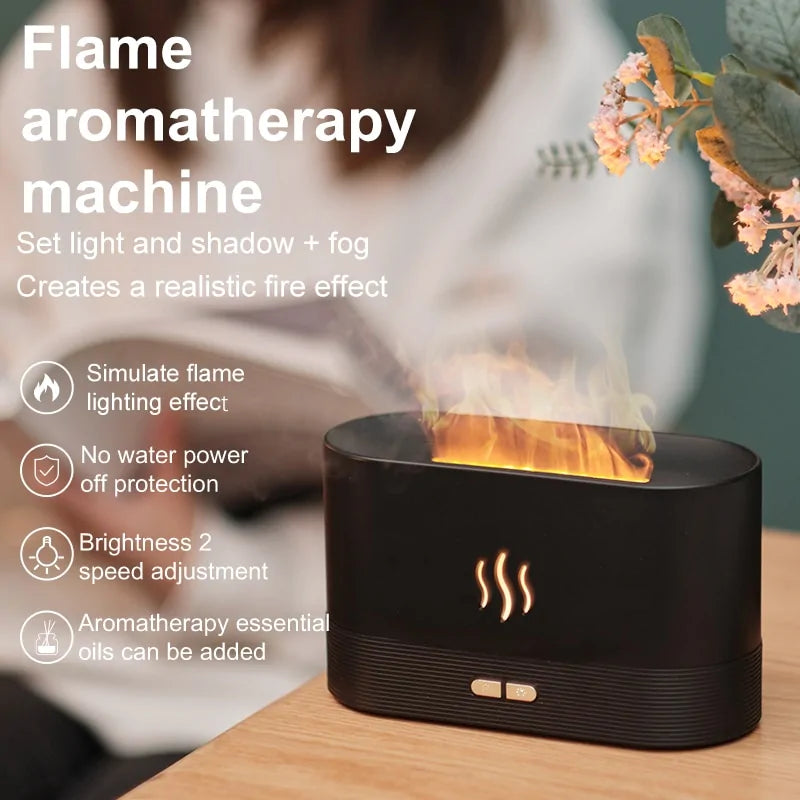 Table Flame Essential Oil Diffuser